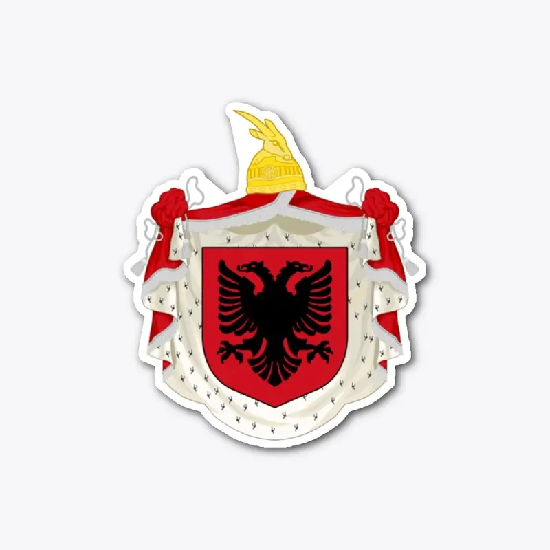 Albania Flag Sticker 